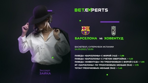 Баскетбол. Мнение о Суперкубке Испании: "Барселона" уверенно выйдет в финал, где, наверняка, встретится с мадридским "Реалом"
Баскетбол. Мнение о Суперкубке Испании: "Барселона" уверенно выйдет в финал, где, наверняка, встретится с мадридским "Реалом"