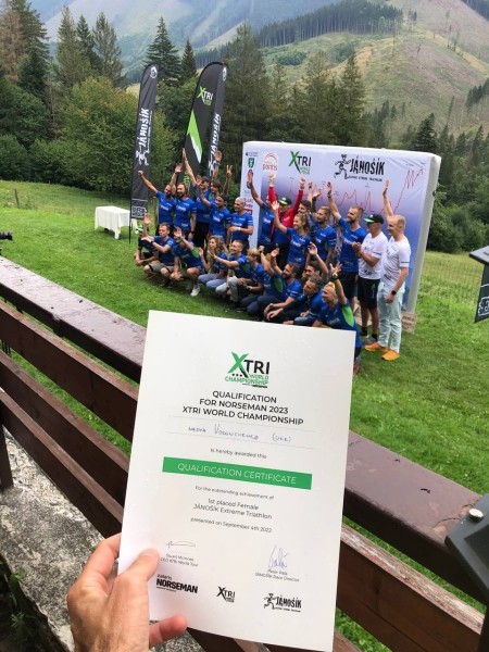 Экс-футбаліст зборнай Беларусі дапамог украінцы выйграць экстрэмальны трыятлон у Славакіі і адабрацца на ЧС. Гэты поспех ён назваў пачаткам перамог двух народаў Экс-футбаліст зборнай Беларусі дапамог украінцы выйграць экстрэмальны трыятлон у Славакіі і адабрацца на ЧС. Гэты поспех ён назваў пачаткам перамог двух народаў