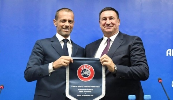 Футбол.  БФФ поздравила Александера Чеферина с 55-летним юбилеем
 