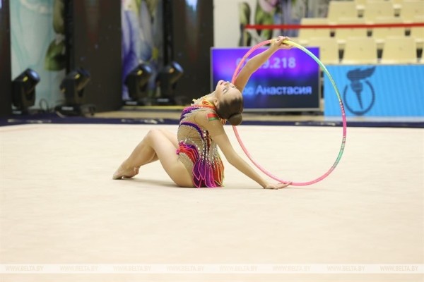 ФОТОФАКТ: В Минске стартовал международный турнир по художественной гимнастике на призы Марины Лобач
