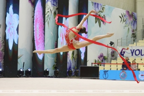 ФОТОФАКТ: Международный турнир по художественной гимнастике на призы Марины Лобач завершился в Минске