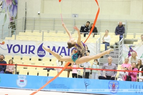 ФОТОФАКТ: Международный турнир по художественной гимнастике на призы Марины Лобач завершился в Минске