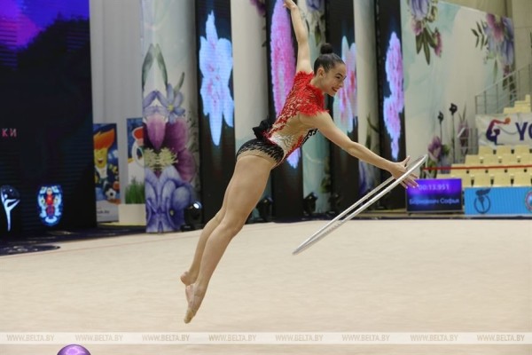 ФОТОФАКТ: В Минске стартовал международный турнир по художественной гимнастике на призы Марины Лобач