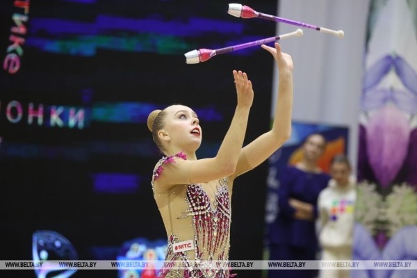 ФОТОФАКТ: Международный турнир по художественной гимнастике на призы Марины Лобач завершился в Минске