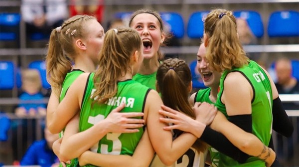 Белорусские юниорки выиграли третий матч в Молодежной волейбольной лиге России