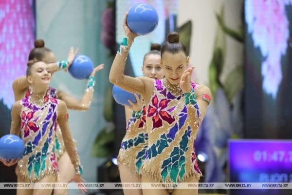 ФОТОФАКТ: Международный турнир по художественной гимнастике на призы Марины Лобач завершился в Минске