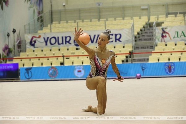 ФОТОФАКТ: В Минске стартовал международный турнир по художественной гимнастике на призы Марины Лобач