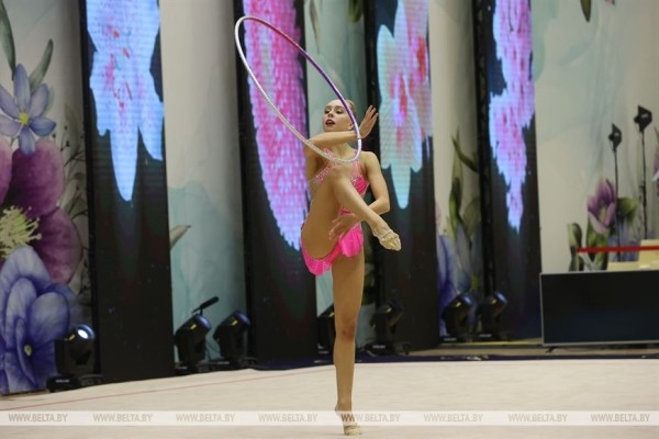 ФОТОФАКТ: В Минске стартовал международный турнир по художественной гимнастике на призы Марины Лобач