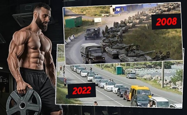 Этот бодибилдер-грузин бежал из Беларуси от репрессий. Узнали у него, как теперь в Тбилиси относятся к беларусам и россиянам из-за войны в Украине