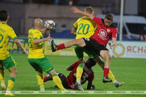 "Неман" выиграл у "Славии" в чемпионате Беларуси по футболу