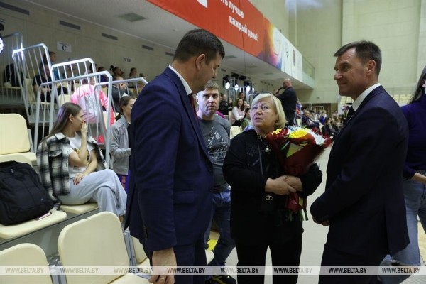 ФОТОФАКТ: В Минске стартовал международный турнир по художественной гимнастике на призы Марины Лобач