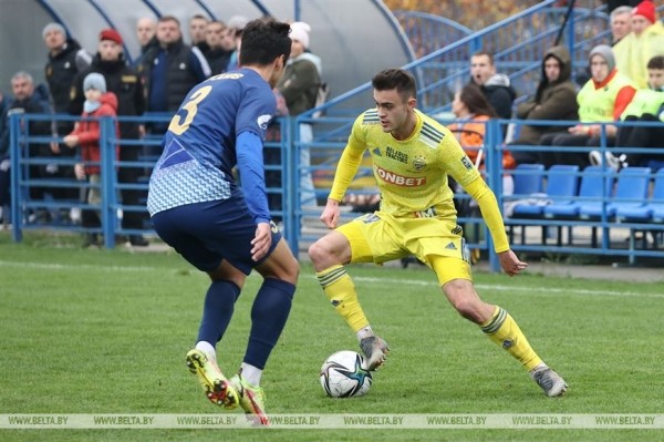 БАТЭ победил "Энергетик-БГУ" в матче 28-го тура чемпионата Беларуси