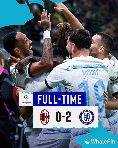 Футбол.  Лига чемпионов. "Челси" повторно справился с "Миланом" и возглавил группу "Е"
 