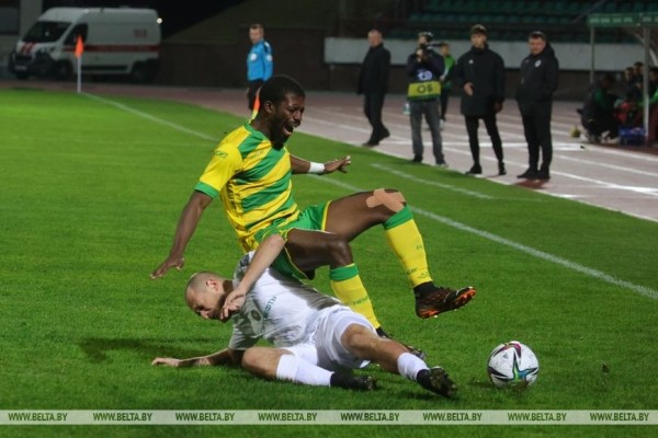 ФОТОФАКТ: Гродненский "Неман" разгромил "Гомель" со счетом 3:0 в матче 28 тура чемпионата Беларуси по футболу