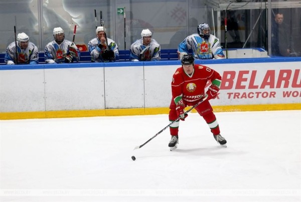 Хоккейная команда Президента Беларуси победила на старте республиканского турнира