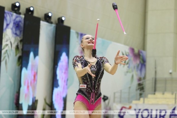 ФОТОФАКТ: Международный турнир по художественной гимнастике на призы Марины Лобач завершился в Минске