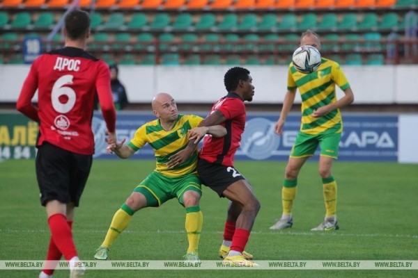 "Неман" выиграл у "Славии" в чемпионате Беларуси по футболу