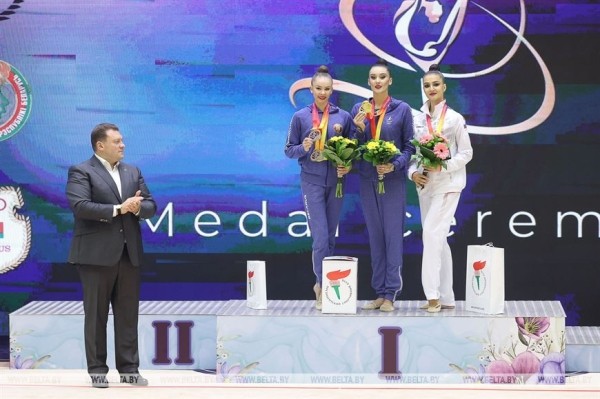 В Минске завершился турнир по художественной гимнастике на призы Марины Лобач