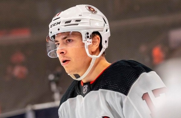 Хоккей.  НХЛ. "Нью-Джерси" Егора Шаранговича добился волевой выездной победы над "Эдмонтоном"
 