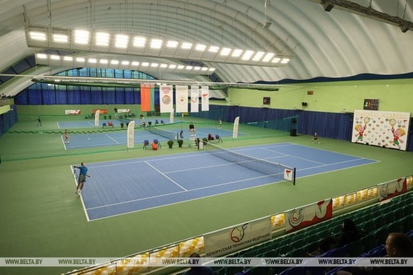ФОТОФАКТ: Финальный этап республиканского турнира по теннису "Золотая ракетка" проходит в Минске