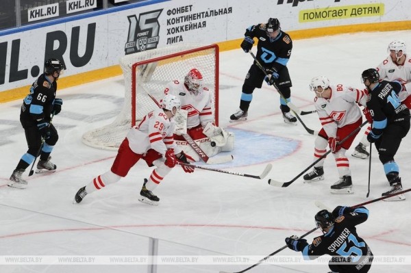Хоккеисты минского "Динамо" одержали очередную победу в КХЛ
