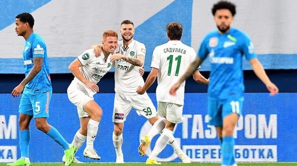 Питерский "Зенит" неожиданно проиграл "Ахмату" в 16-м туре чемпионата России