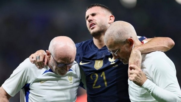 Футбол.  ЧМ-2022. Защитник сборной Франции Люка Эрнандес с разрывом крестообразной связки выбыл до конца чемпионата мира
 