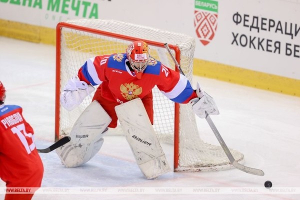 Белорусские хоккеисты одержали вторую победу на Кубке Президентского спортивного клуба