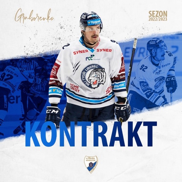 Хоккей.  Роман Граборенко заключил контракт с польской "Унией". Он подпишет антивоенную декларацию
 