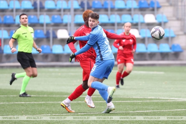 "Динамо-БГУФК" выиграло у "Минска" в женском чемпионате Беларуси "Динамо-БГУФК" выиграло у "Минска" в женском чемпионате Беларуси