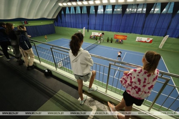 ФОТОФАКТ: Финальный этап республиканского турнира по теннису "Золотая ракетка" проходит в Минске