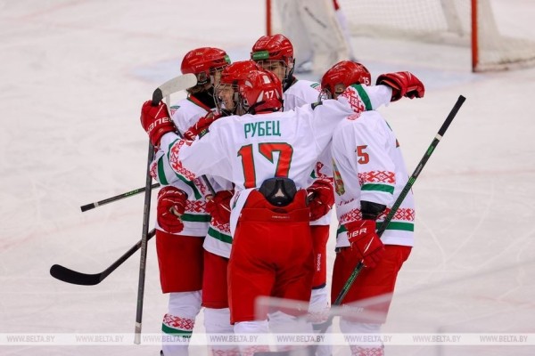 Белорусские хоккеисты одержали вторую победу на Кубке Президентского спортивного клуба