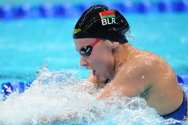 Летние виды.  Белорусская пловчиха Алина Змушко побила очередной национальный рекорд  на "Играх Дружбы"
 