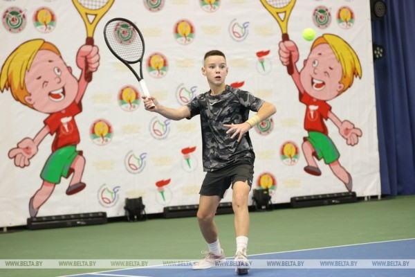 ФОТОФАКТ: Финальный этап республиканского турнира по теннису "Золотая ракетка" проходит в Минске