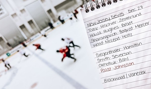 Хоккей. НХЛ. Егор Шарангович тренируется в третьем звене "Нью-Джерси"
Хоккей. НХЛ. Егор Шарангович тренируется в третьем звене "Нью-Джерси"