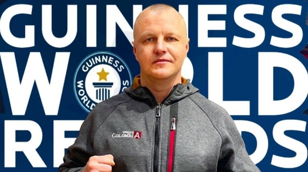 Белорусский силач Сергей Заславский нацелился на новый мировой рекорд