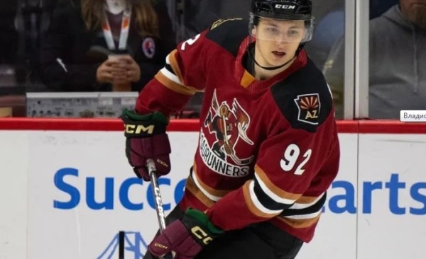 Хоккей.  АХЛ. Владислав Колячонок забросил первую шайбу в сезоне и помог "Тусону" разгромить "Сан-Диего"
  