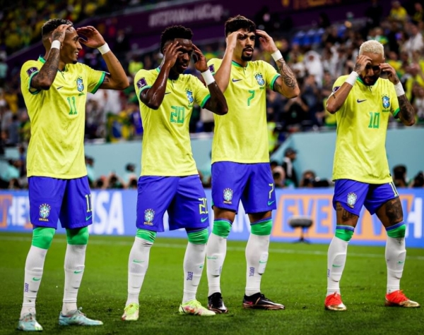 Футбол. ЧМ-2022. Бразильцы разгромили команду Южной Кореи и сразятся в четвертьфинале с хорватами
Футбол. ЧМ-2022. Бразильцы разгромили команду Южной Кореи и сразятся в четвертьфинале с хорватами