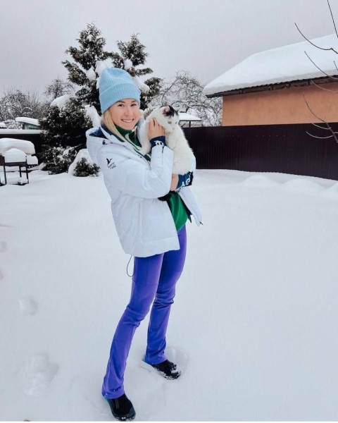 Биатлон.  Динара Алимбекова: это будет лучшая зима. Семья, дом, кот и много снега
 