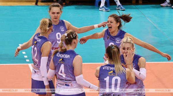 Волейболистки "Минчанки" одержали победу в матче российской Суперлиги