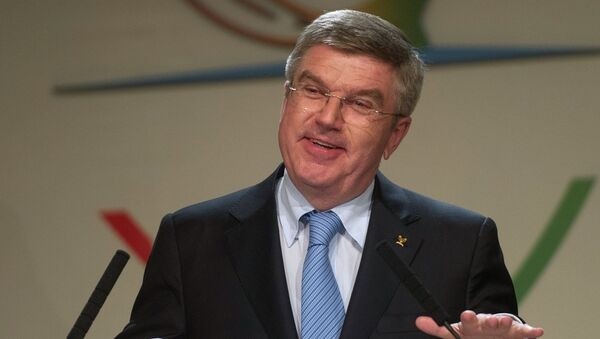 Олимпиада.  Томас Бах: возможно, российские и белорусские спортсмены могли бы соревноваться под нейтральным флагом на Играх в Париже
 