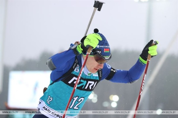 Белорусский биатлонист Антон Смольский: задача на следующие гонки - побеждать Белорусский биатлонист Антон Смольский: задача на следующие гонки - побеждать