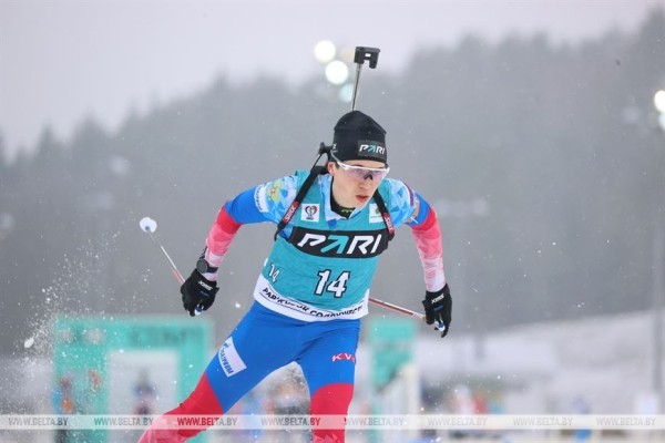 Белорусский биатлонист Антон Смольский: задача на следующие гонки - побеждать Белорусский биатлонист Антон Смольский: задача на следующие гонки - побеждать