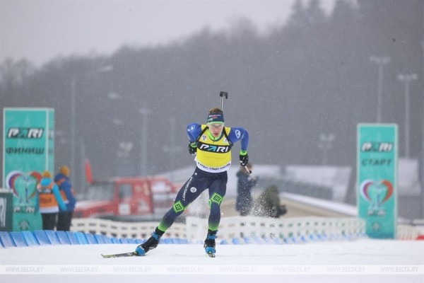 Белорусский биатлонист Антон Смольский: задача на следующие гонки - побеждать Белорусский биатлонист Антон Смольский: задача на следующие гонки - побеждать