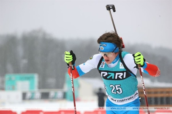 Белорусский биатлонист Антон Смольский: задача на следующие гонки - побеждать Белорусский биатлонист Антон Смольский: задача на следующие гонки - побеждать