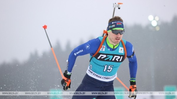 Белорусский биатлонист Дмитрий Лазовский: показать максимум не получилось из-за погодных условий Белорусский биатлонист Дмитрий Лазовский: показать максимум не получилось из-за погодных условий