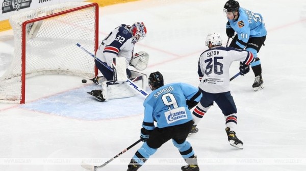 Хоккеисты минского "Динамо" уступили нижегородскому "Торпедо" в КХЛ