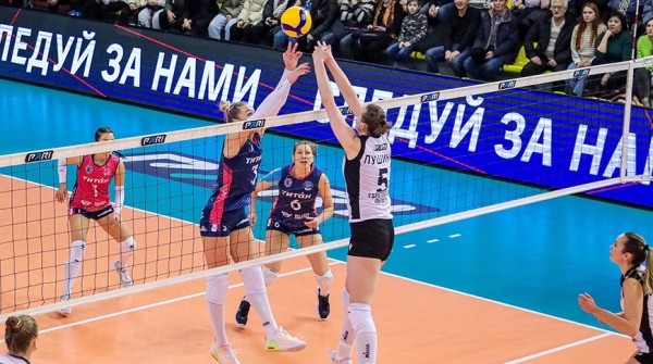 Волейболистки "Минчанки" прервали серию поражений в российской Суперлиге Волейболистки "Минчанки" прервали серию поражений в российской Суперлиге