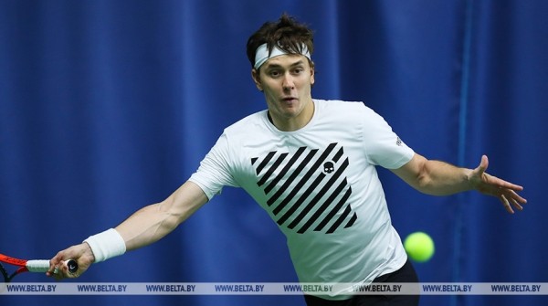 Белорусский теннисист Егор Герасимов проиграл в 1/8 финала турнира в Вильнюсе