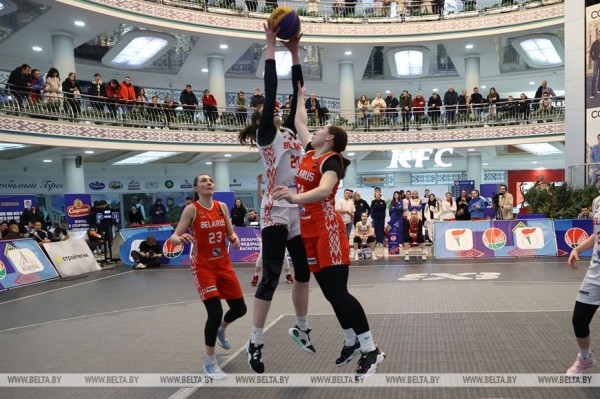 Женская молодежная сборная Беларуси выиграла турнир Palova-Snowball по баскетболу 3х3